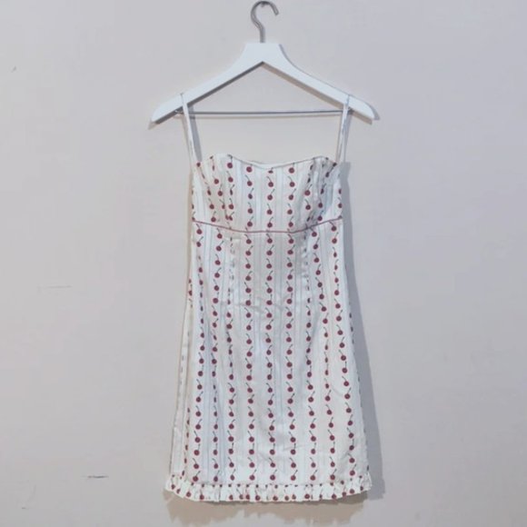 Shoshanna Dresses & Skirts - Shoshanna Cherry Sleeveless mini dress sz 2